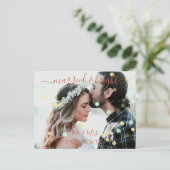 & 結婚したブライトクンデンスペジフィッシュパンクテフォト シーズンポストカード (スタンド正面)