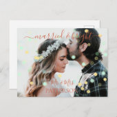 & 結婚したブライトクンデンスペジフィッシュパンクテフォト シーズンポストカード (正面/裏面)