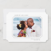 結婚したミニマルメリーPhoto Landscape シーズンカード (正面)