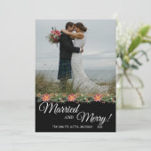 結婚したメリー! – の結婚写真 – 両面 (スタンド正面)