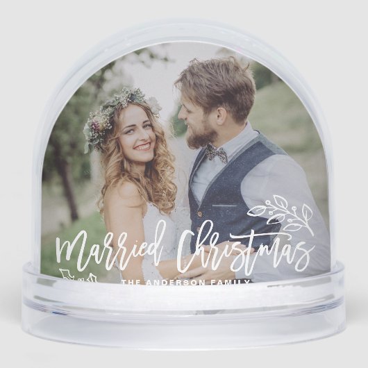 結婚したモダン書結婚の写真