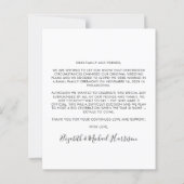 結婚した今すぐパーティー後のArch Photo結婚's (裏面)