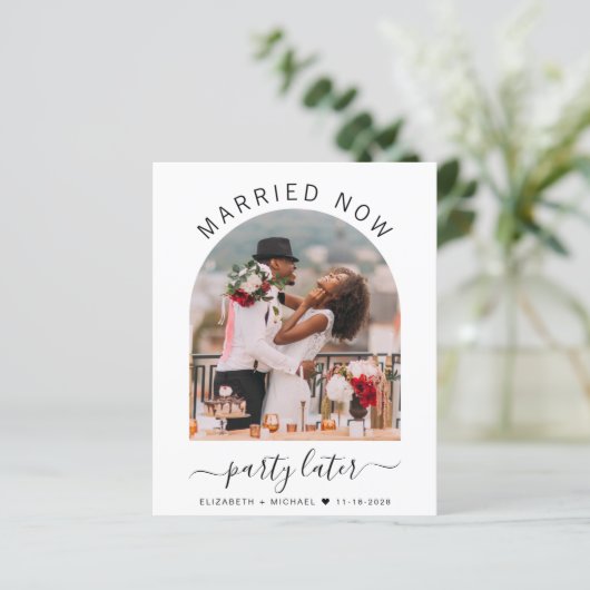 結婚した今すぐパーティー後のArch Photo結婚's (スタンド正面)