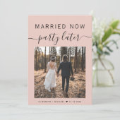 結婚した今すぐパーティー後写真赤面結婚 (スタンド正面)