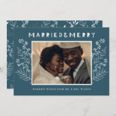 結婚した北欧メリーの緑 シーズンカード (正面/裏面)
