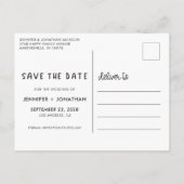 結婚した子供を撮った親救の写真日 案内ポストカード (裏面)