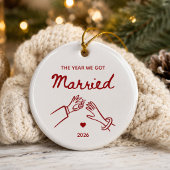 結婚した年のクリスマス オーナメント