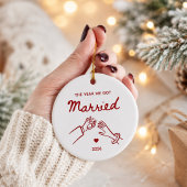 結婚した年のクリスマス オーナメント