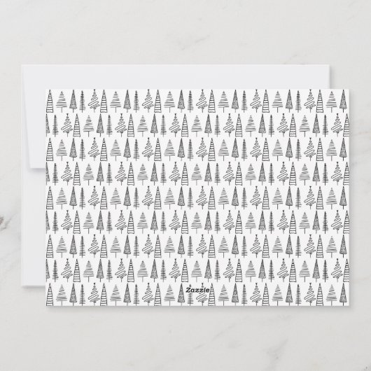 結婚した明るい初めてのクリスマスカップルの写真 シーズンカード (裏面)