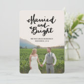 結婚した明るい | 休日の写真カード シーズンカード (スタンド正面)