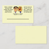 結婚した最高の友の結婚プレイスカード プレイスカード (正面/裏面)