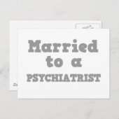 結婚した精神科医へ ポストカード (正面/裏面)