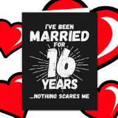 結婚した16年おもしろい16結婚周年 カード