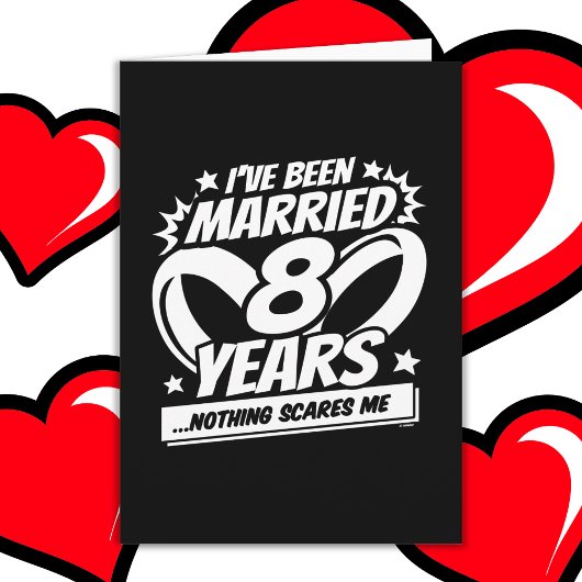 結婚した8おもしろい年結婚記念 カード