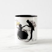 結婚した ツートーンマグカップ (中央)