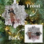 結婚した&ニューメリーライワズの写真 オーナメントカード