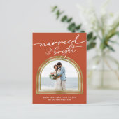 結婚した&ブライトアーチホリデー結婚ズ発表 シーズンポストカード (スタンド正面)