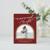 結婚した&ブライトアーチホリデー結婚ズ発表 シーズンポストカード (スタンド正面)