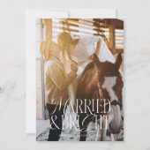 結婚した&ブライトヴィンテージエレガンス写真 シーズンカード (正面)