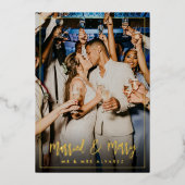 結婚した&ホイメリールホリデーカード 箔シーズンカード (正面)