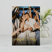 結婚した&ホイメリールホリデーカード 箔シーズンカード (立ち正面)