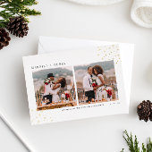 結婚した&ホイメリールホリデー結婚の発表 箔シーズンカード