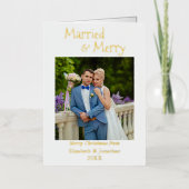 結婚した&ミニマメリーリスト 箔シーズンカード (正面)