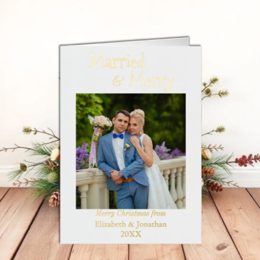 結婚した&ミニマメリーリスト 箔シーズンカード