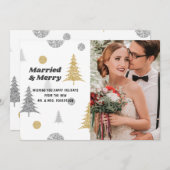 結婚した&メリーフェスティバルグリッター写真 (正面/裏面)