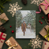 結婚した&メリー |クリスマス結婚の発表 箔シーズンカード