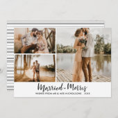 結婚した & メリー |スクリプモダント新着写真 シーズンカード (正面/裏面)
