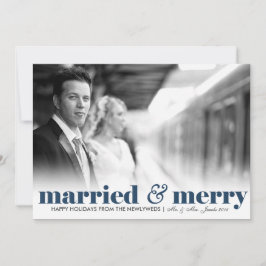 結婚した&メリー |結婚式 |クリスマス シーズンカード