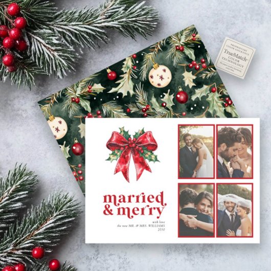 結婚した&レッドメリー・ボウ・ホリー新着写真4枚 シーズンカード