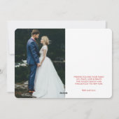 結婚した |新着写真 シーズンカード (裏面)