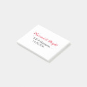 結婚した&bright addカップル名結婚の追加日 ポストイット (アングル)