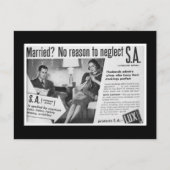 結婚した?S.A.を無視する理由はない😑 ポストカード (正面)