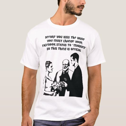 結婚した Tシャツ (正面)