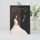 結婚したBright Christmas新婚パーソナライズされた (スタンド正面)