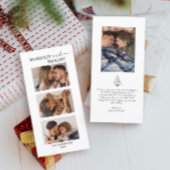 結婚したBright Photo Coule初めてのクリスマス シーズンカード