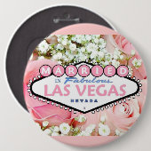 結婚したIn Fabulous Las Vegasボタン 缶バッジ (正面&裏面)