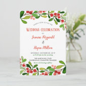 結婚しているヒイラギは果実のクリスマス|を去ります 招待状 (スタンド正面)