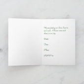 結婚しているBurgandyのきのこ 招待状 (内部)