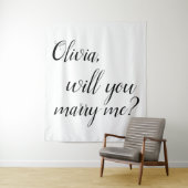 結婚してください プロポーズ背景 タペストリー (インサイチュ)