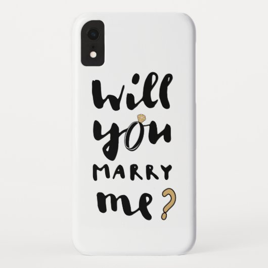 結婚してください Case-Mate iPhoneケース (裏面)