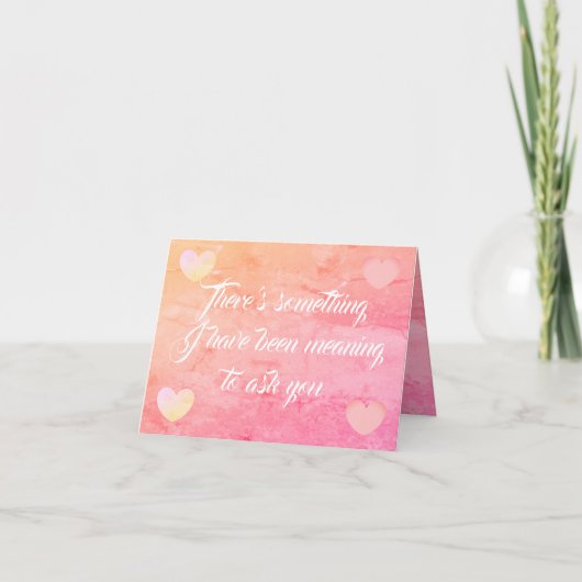 結婚してくれないか カード (正面)