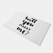 結婚してくれないか ドアマット (アングル)