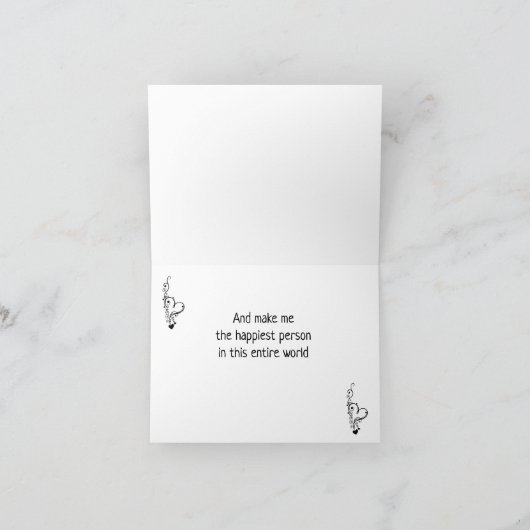 **結婚してくれないか**ブルーバードの予言カードが シーズンカード (内部)