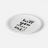 結婚してくれないか ペーパープレート (アングル)