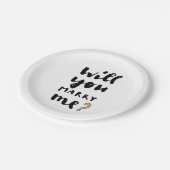 結婚してくれないか ペーパープレート (アングル)