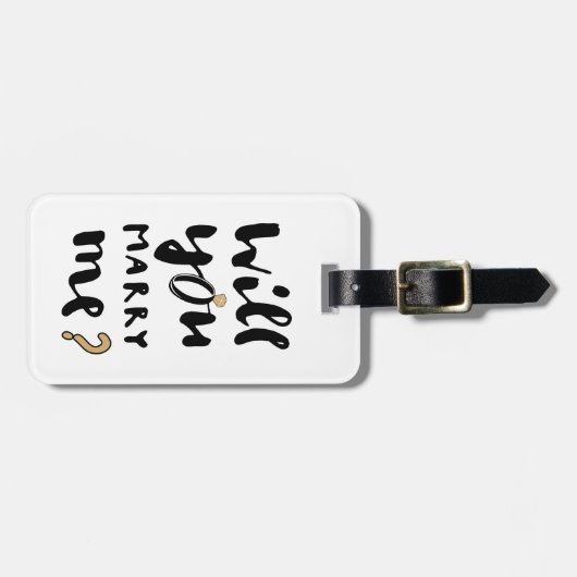 結婚してくれないか ラゲッジタグ (正面横)